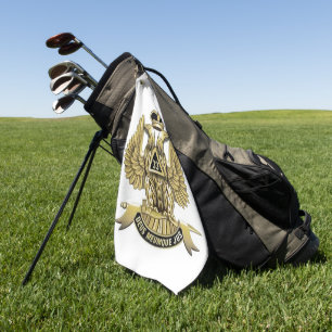Serviette De Golf Freemason 33 Degree
