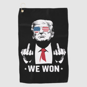 Serviette De Golf Gagnant Trump Nous avons gagné Jour d'inauguration