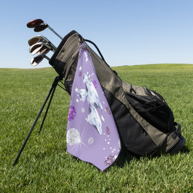 Serviette De Golf Galaxie de diamant 2 (Vert)