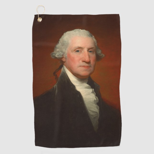Serviette De Golf George Washington Portrait (Devant)