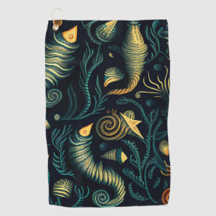 Serviette De Golf Golden Reefs