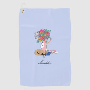 Serviette De Golf Golf et jardin Dames personnalisées
