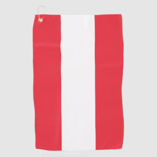 Serviette De Golf Golf Serviette avec drapeau d'Autriche