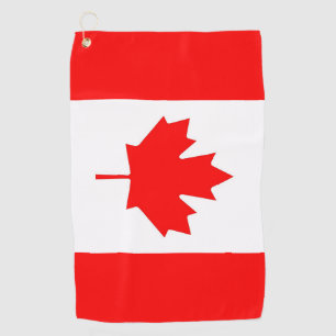 Serviette De Golf Golf Serviette avec drapeau du Canada