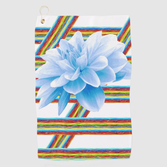 Serviette De Golf Golf Towel Floral (Devant)