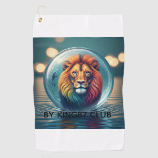 Serviette De Golf Golfer Hat 