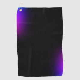 Serviette De Golf Gradient violet noir