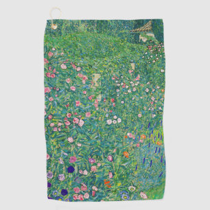 Serviette De Golf Gustav Klimt - Paysage du jardin italien