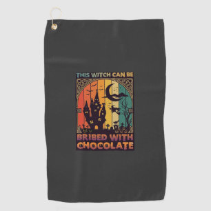 Serviette De Golf Halloween Cette Sorcière Peut Être Corrompue Maiso