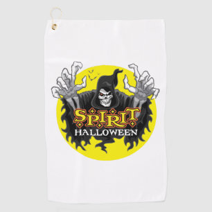 Serviette De Golf Halloween de l'esprit
