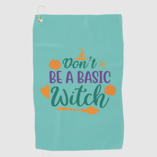 Serviette De Golf Halloween Do Not Be A Basic