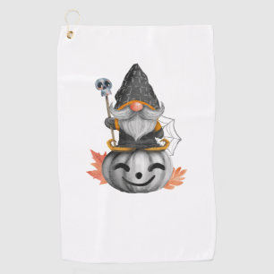 Serviette De Golf halloween gnome thanksgiving
