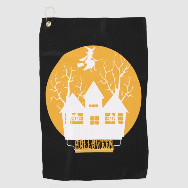 Serviette De Golf Halloween Halloween (Devant)