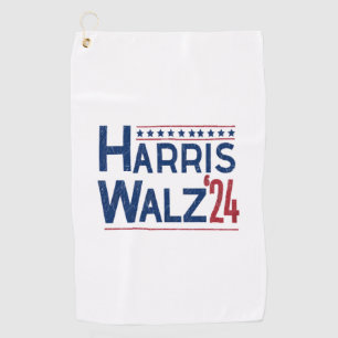 Serviette De Golf Harris et Walz 2024 Election Pairing