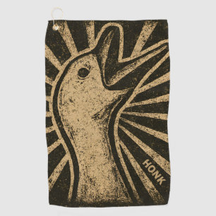 Serviette De Golf Honk Goose Funny Duck Chicken Mème