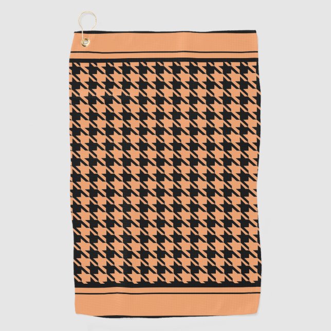 Serviette de golf Houndstooth (Devant)