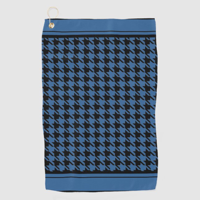 Serviette de golf Houndstooth (Devant)