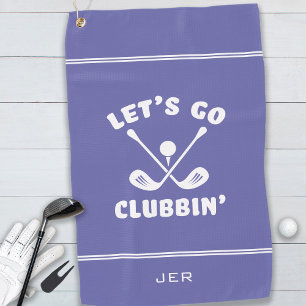 Serviette De Golf Humour Moderne Club de Golf Drôle Golfeur Pro Perv