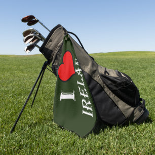 Serviette De Golf I Heart Ireland en poids gtcnt