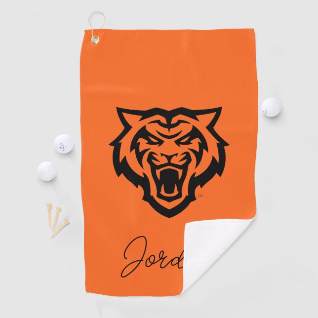 Serviette De Golf Idaho State University Bengals Spirit Design (En situation)