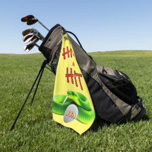 Serviette De Golf Idées de Cadeaux Personnalisés Amusants