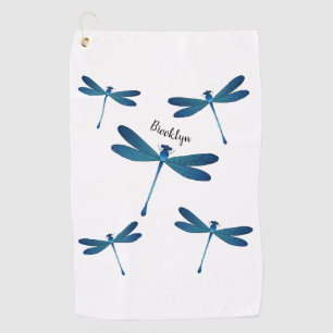 Serviette De Golf Illustration de dragonfly