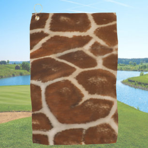 Serviette De Golf Impression Girafe Téléchargez Votre Propre Photo I
