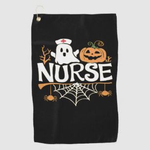 Serviette De Golf Infirmière amusante Halloween Fantôme Design Essen