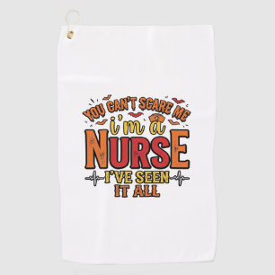 Serviette De Golf Infirmière Drôle Halloween Tu Ne Peux Pas Me Faire