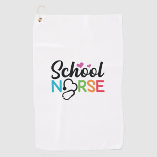 Serviette De Golf Infirmière école-cadeau