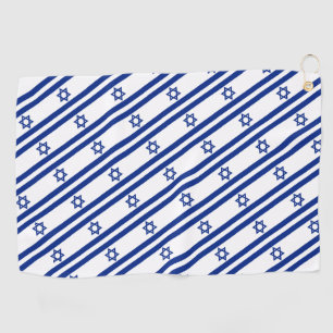 Serviette De Golf Israeli Flag