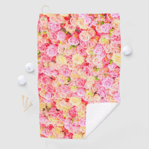 Serviette De Golf Jardin rose