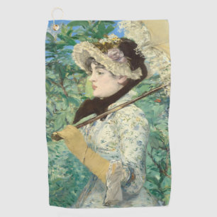 Serviette De Golf Jeanne (Printemps) Edouard Manet