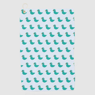 Serviette De Golf Joli oiseau bleu