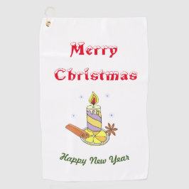 Serviette De Golf Joyeux Noël Bonne année