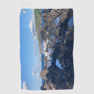 Serviette De Golf Keanae Lookout Maui Hawaii Road to Hana