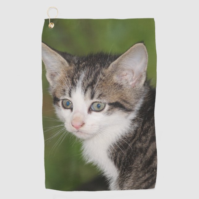 Serviette De Golf Kitten (Devant)