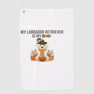 Serviette De Golf Labrador Retriever Halloween Chien Drôle Épouvanta