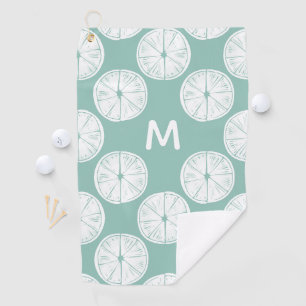 Serviette De Golf Le monogramme nous a laissés taco au sujet de