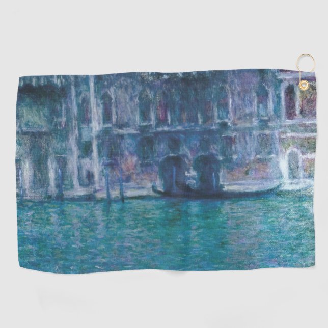 Serviette De Golf Le palais da Mula Claude Monet (Horizontal)
