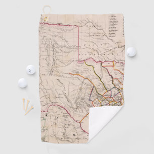 Serviette De Golf Le Texas et l'Oklahoma