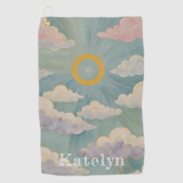 Serviette De Golf L'Embrace de Daybreak personnalisée