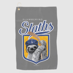 Serviette De Golf L'équipe de hockey sur glace