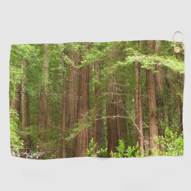 Serviette De Golf Les séquoias au monument national de Muir Woods (Horizontal)
