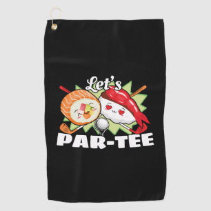 Serviette De Golf Lets Par Tee Golf Pun - Golf Party