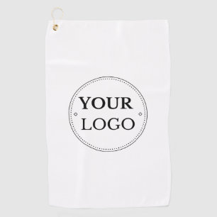 Serviette De Golf Logo d'entreprise moderne et personnalisé
