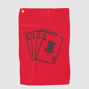 Serviette De Golf Lucky Ace Disk Golf Towne
