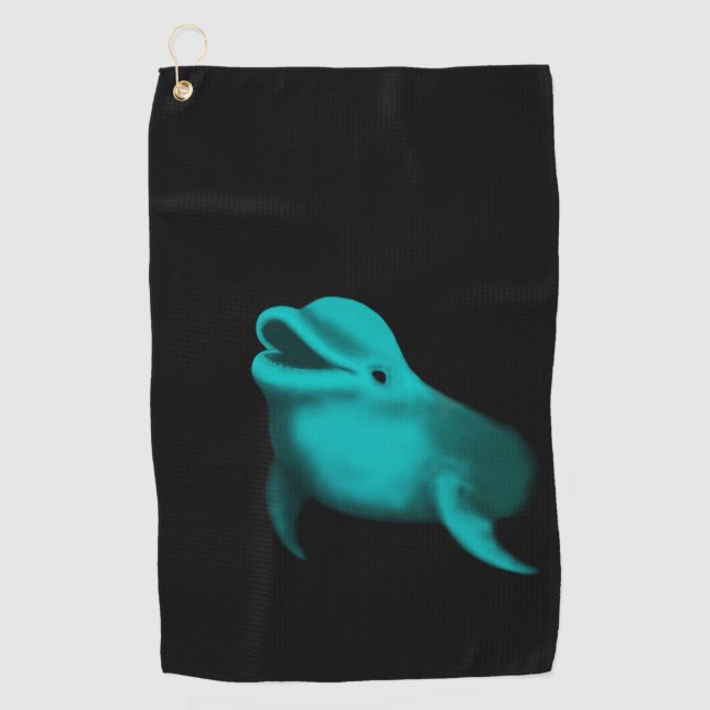 Serviette De Golf Lucky Dolphin (Devant)