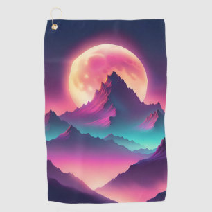Serviette De Golf lune se lève