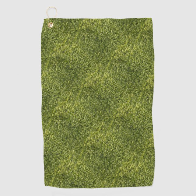 Serviette De Golf Lush Green Moss (Devant)